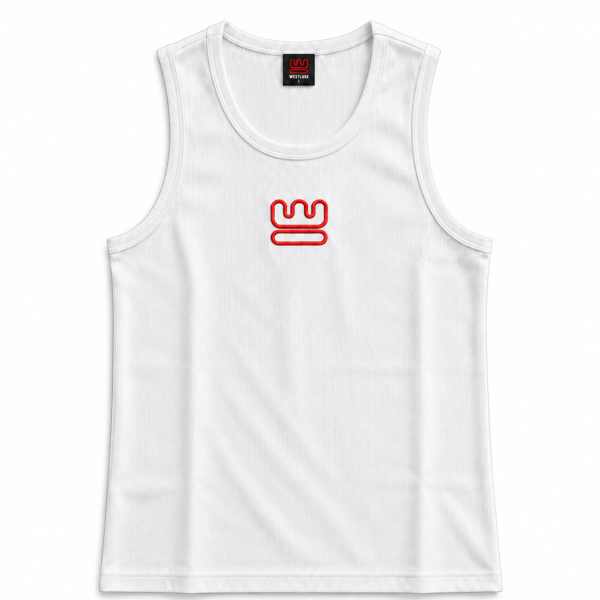 WESTLUXE LOGO WHITE TANK