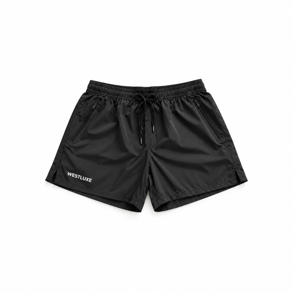 WESTLUXE LIFESTYLE BLACK SHORT